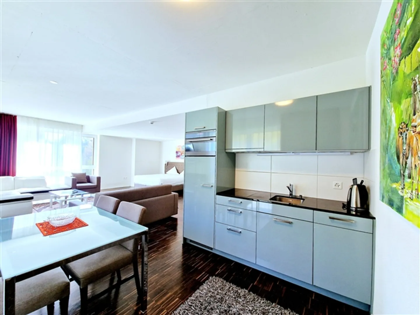 «Modernes, möbliertes Appartement – Wohnen auf Zeit leicht gemacht» - Photo 1 of 6