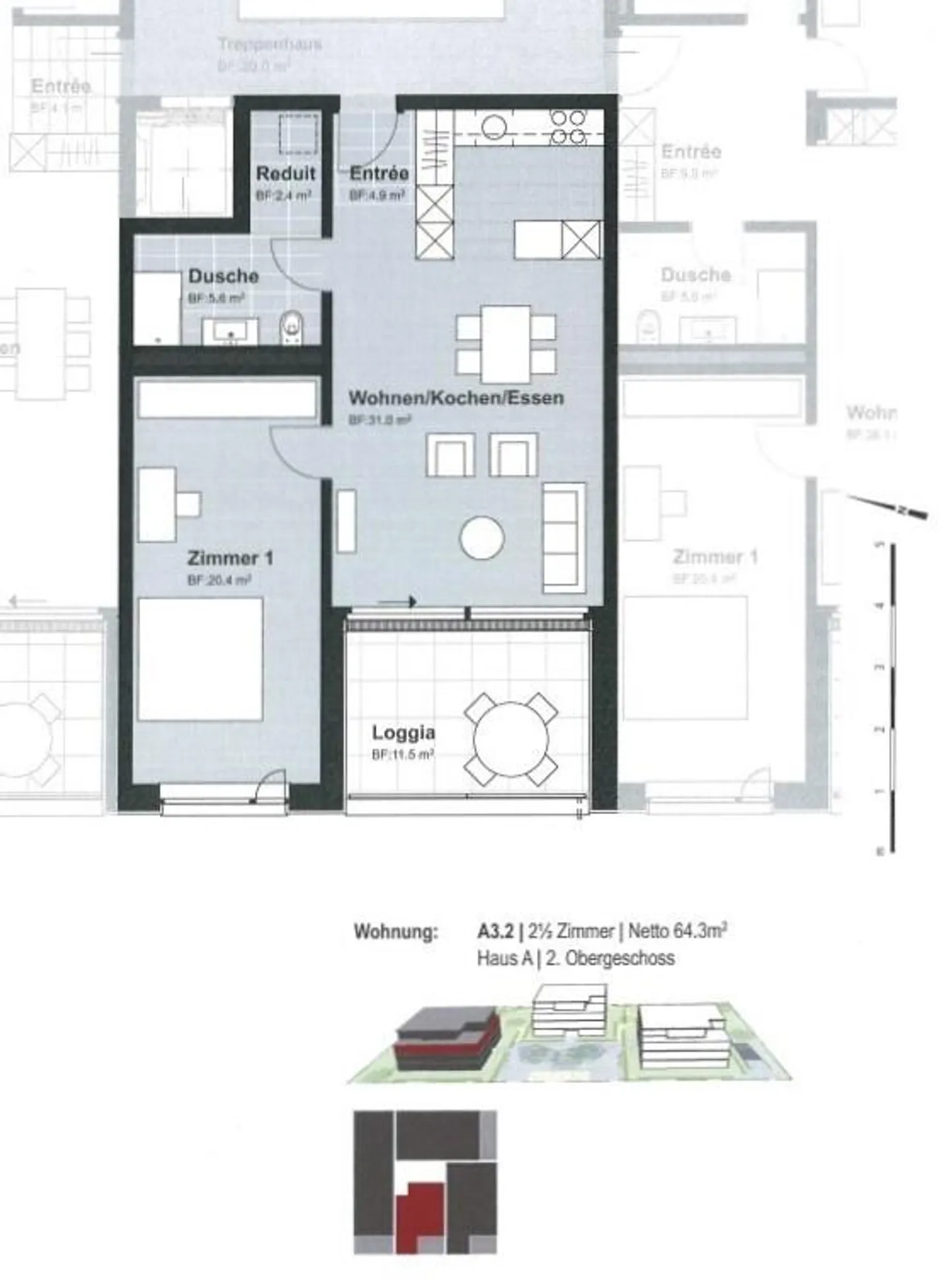 Appartamento moderno di 2,5 stanze nel "Blumenfeld" - Foto 7 di 7