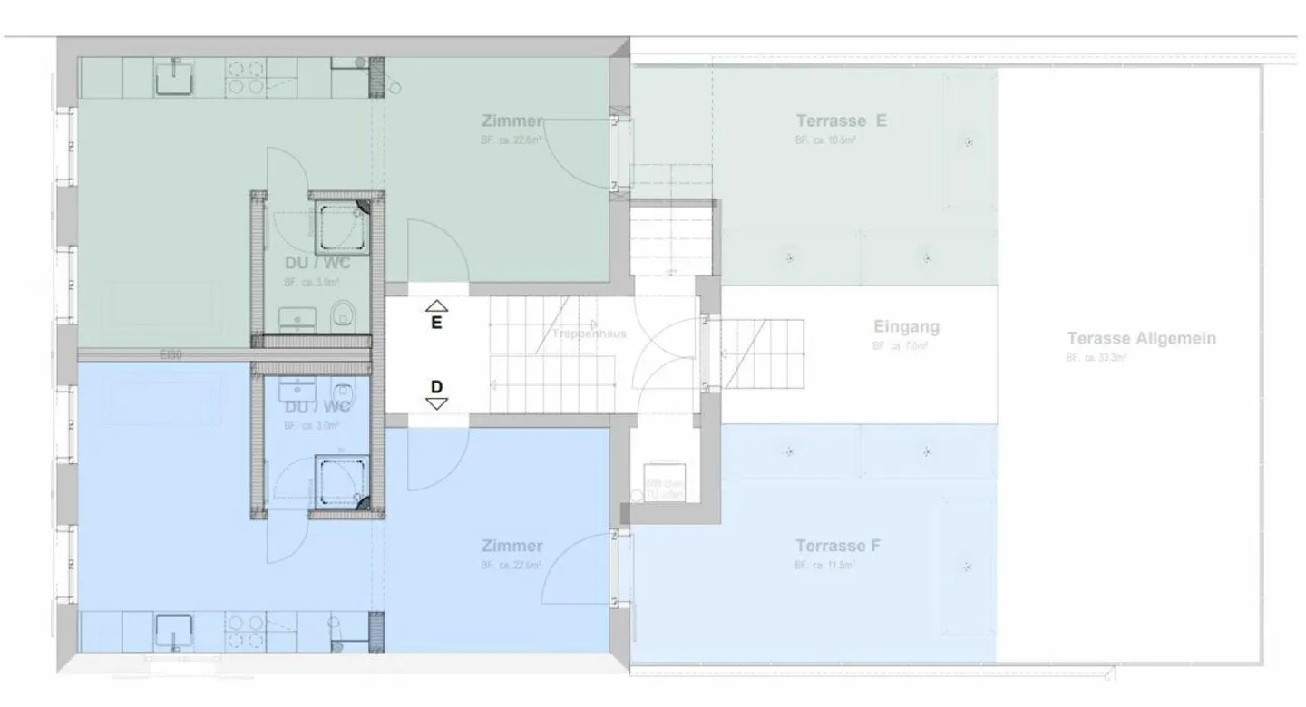 Appartements charmants rénovés dans un emplacement central - Photo 4 sur 5