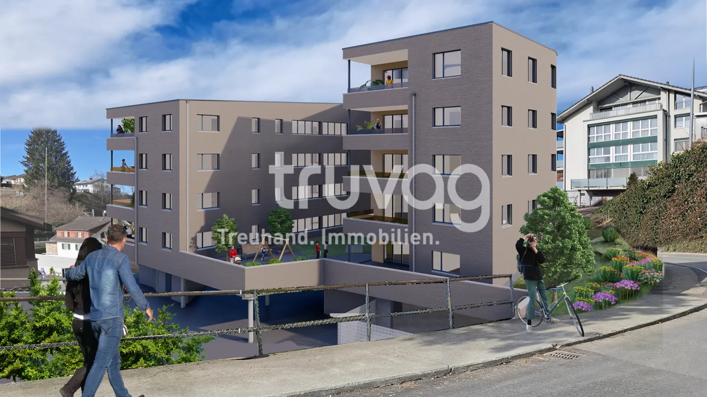 Charmante Wohnung in Wolhusen - Foto 1 von 4