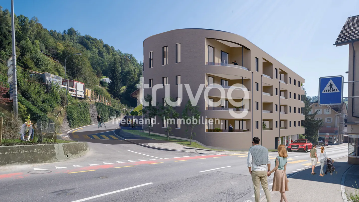Charmante Wohnung in Wolhusen - Foto 2 von 4