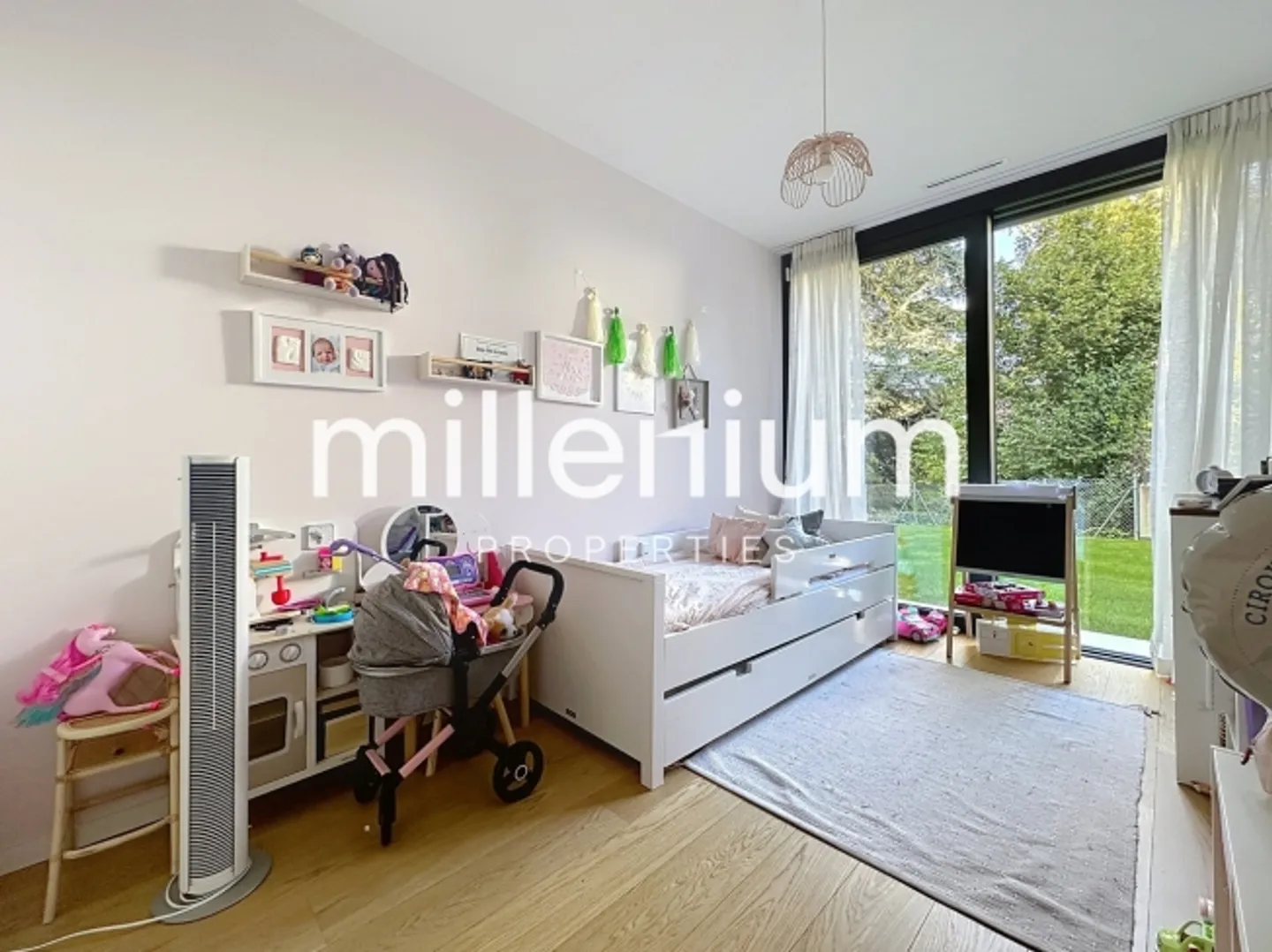 Zeitgenössische Wohnung mit privatem Garten - Chambésy - Foto 6 von 12