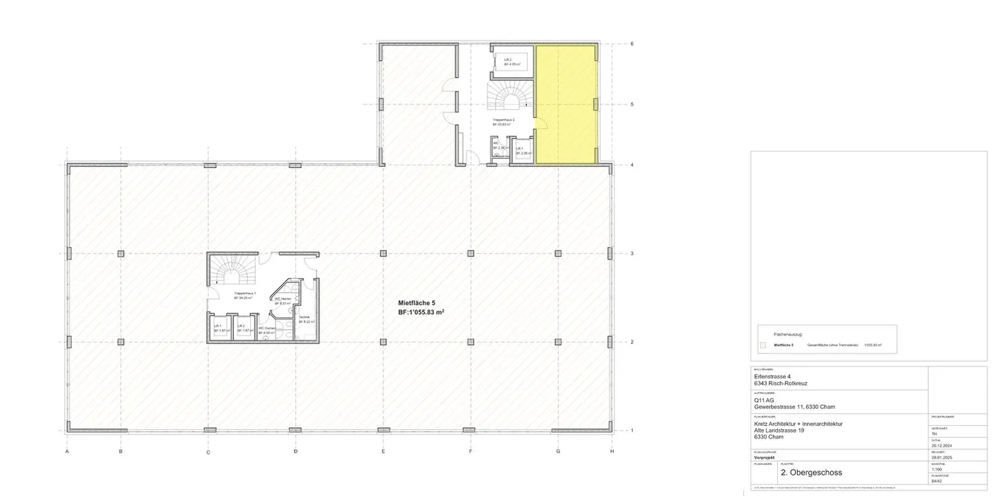 Bright office spaces at Erlenstrasse 4, 6343 Rotkreuz - Photo 5 of 5