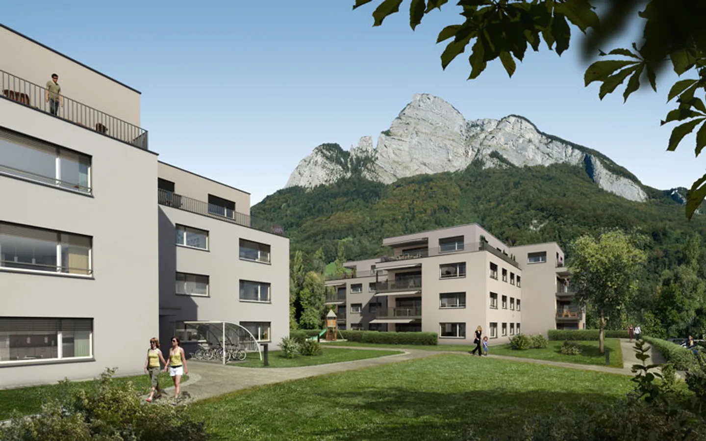 Modernes Apartment in Sargans - Foto 1 von 7