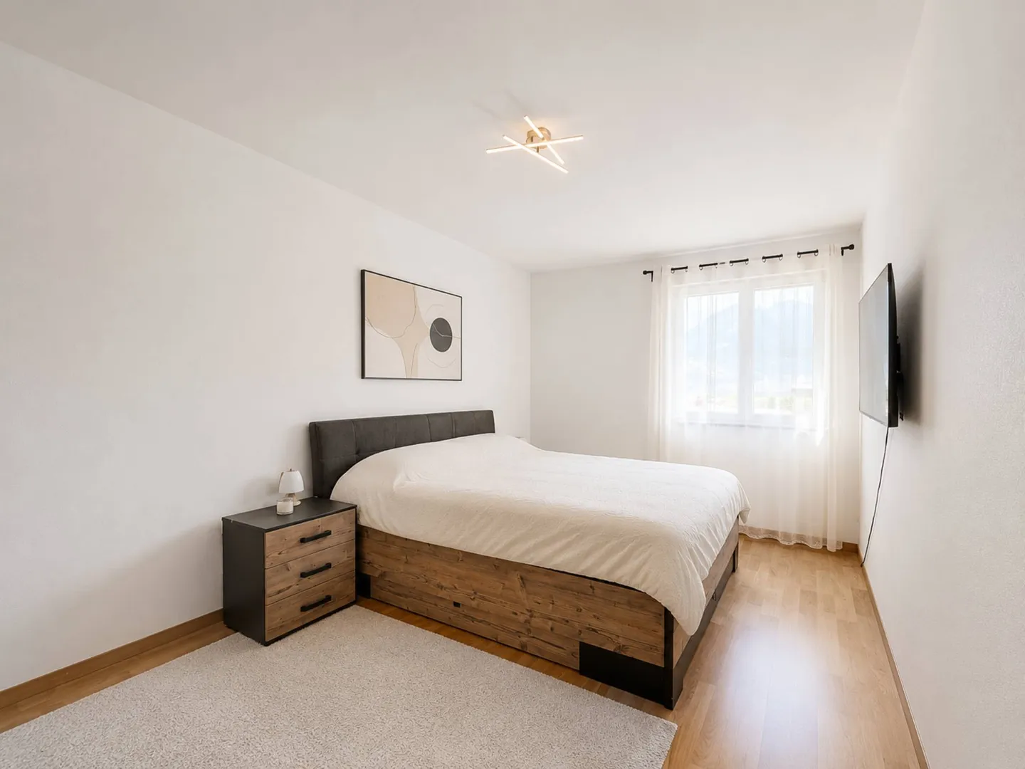 Spacieux appartement de 4,5 pièces avec vue sur les montagnes - Foto 7 von 13