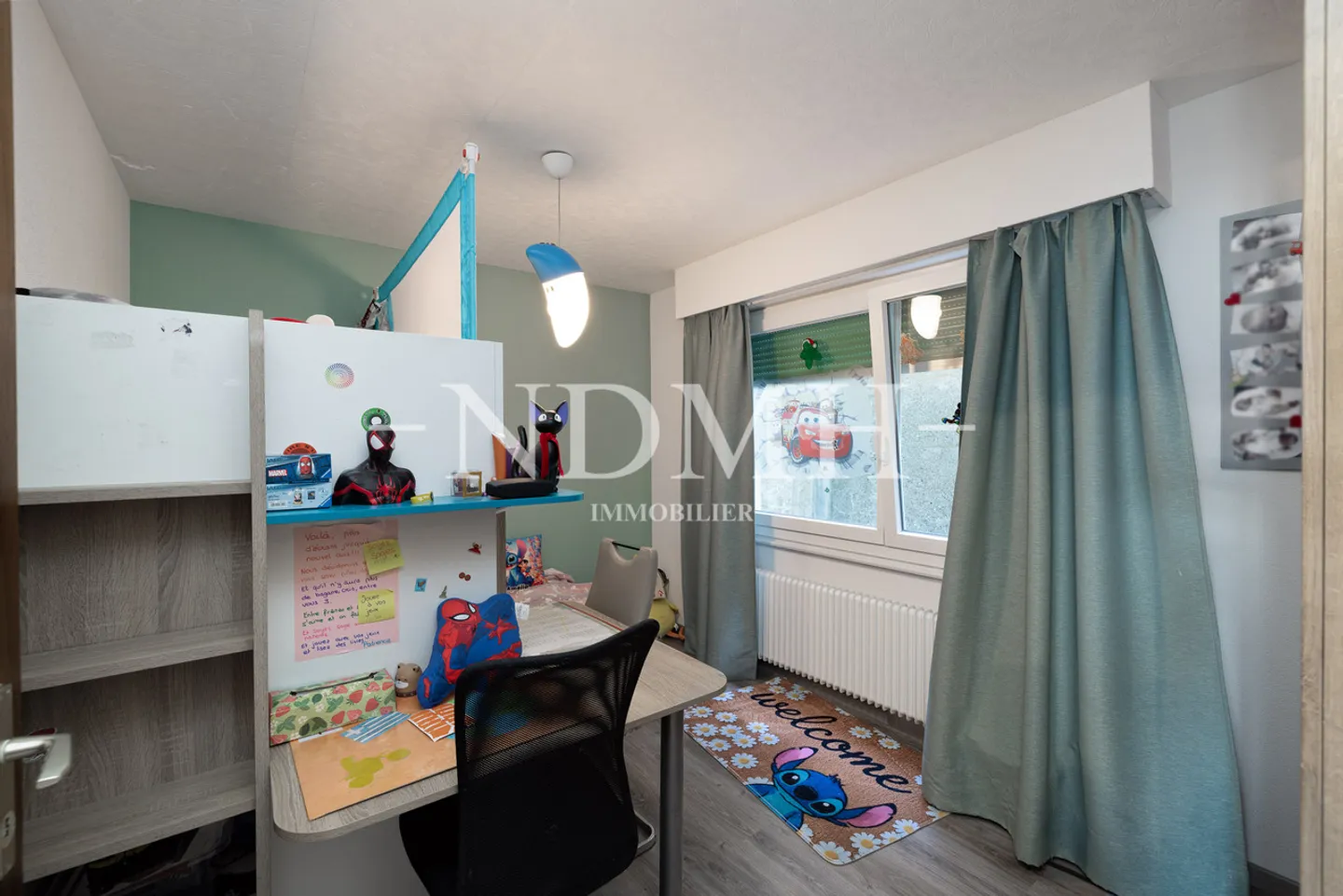 Wunderschöne Wohnung mit atemberaubendem Blick auf das Rhônetal - Foto 9 von 12