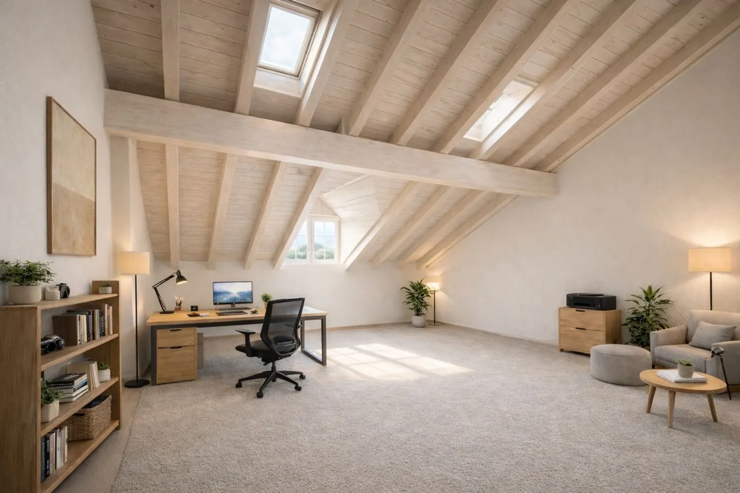 168 m² Duplex dans le centre du village d'Uitikon - Habiter et travailler ou utilisation combinée - Photo 1 sur 9