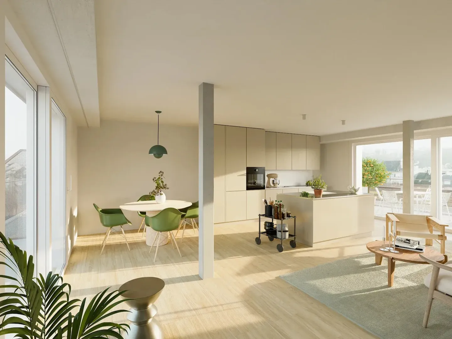 Attico in affitto - Foto 2 di 6