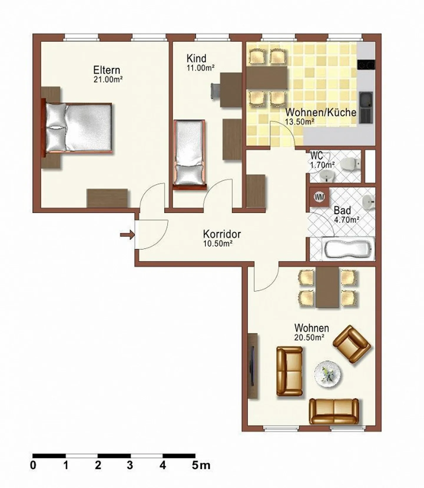 Gemütliche 3.5-Zimmer-Wohnung - Foto 14 von 14