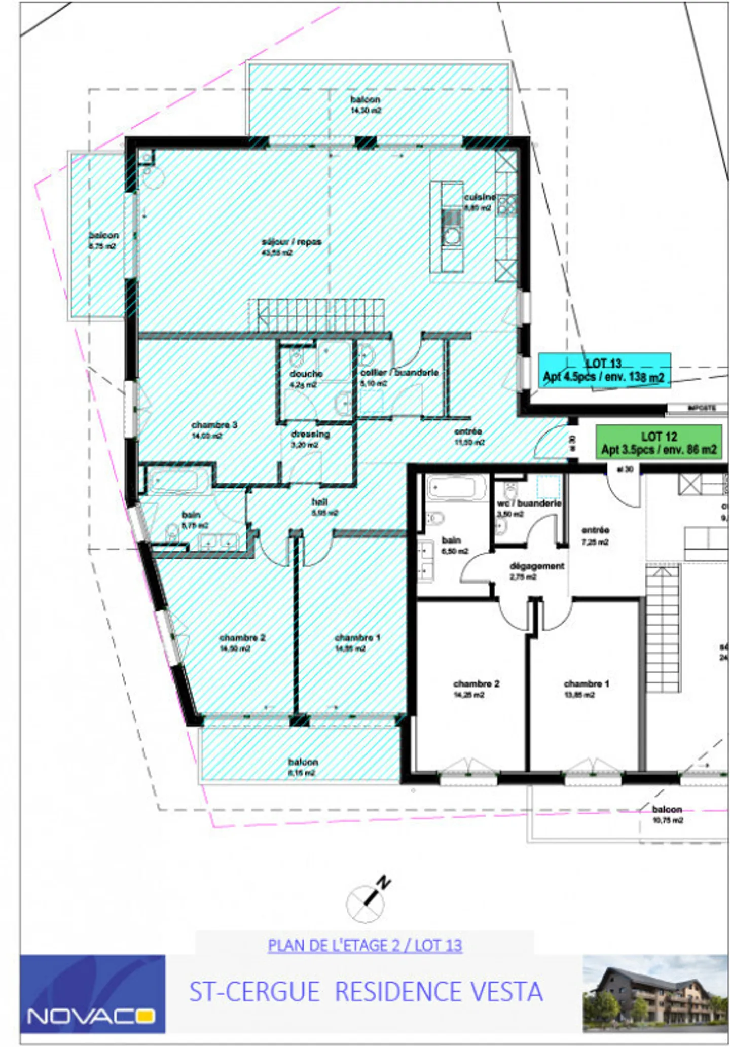 Appartement spacieux 4,5 pièces - Photo 5 sur 11