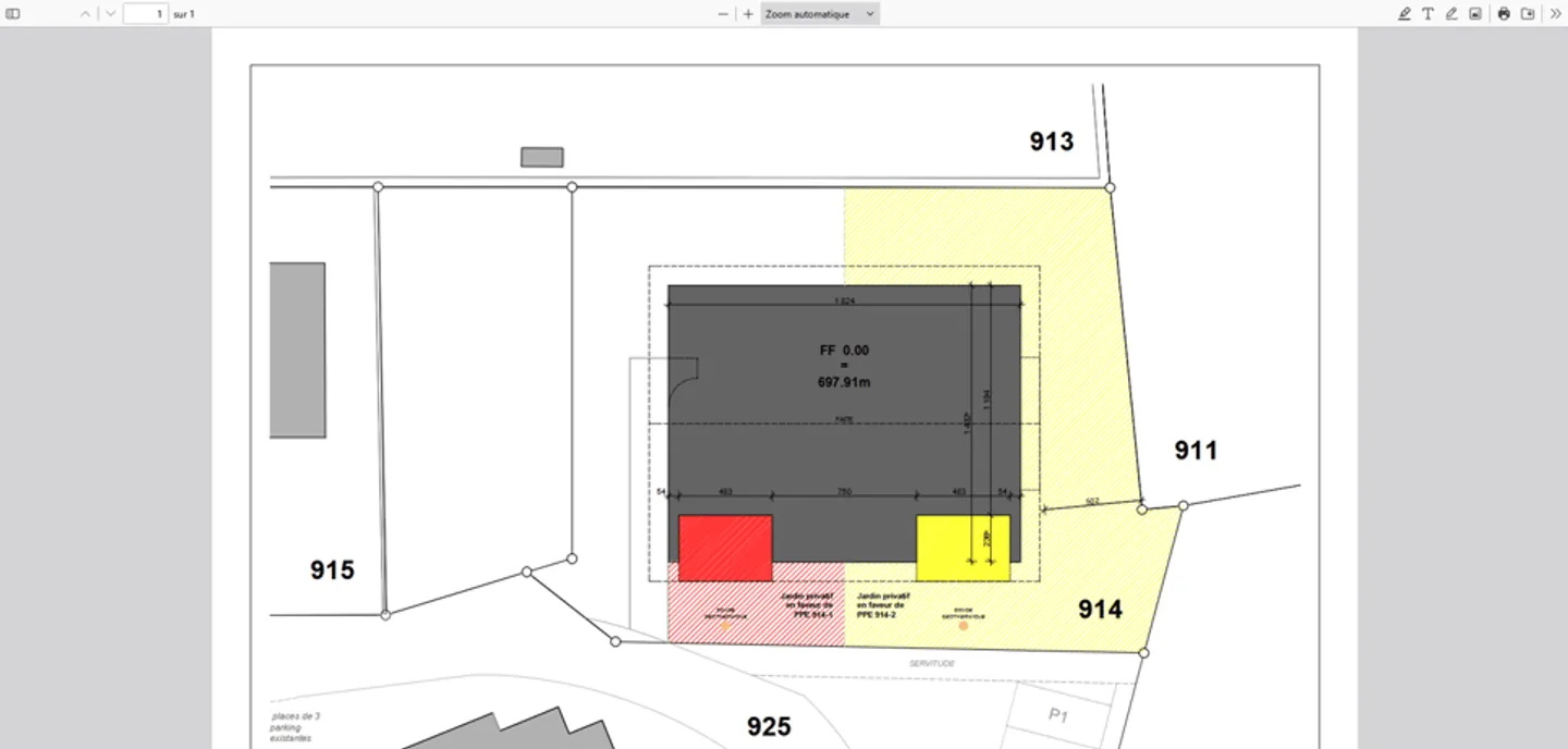 Pleasant garden level apartment in a quiet location in the center of Farvagny - Photo 4 of 4