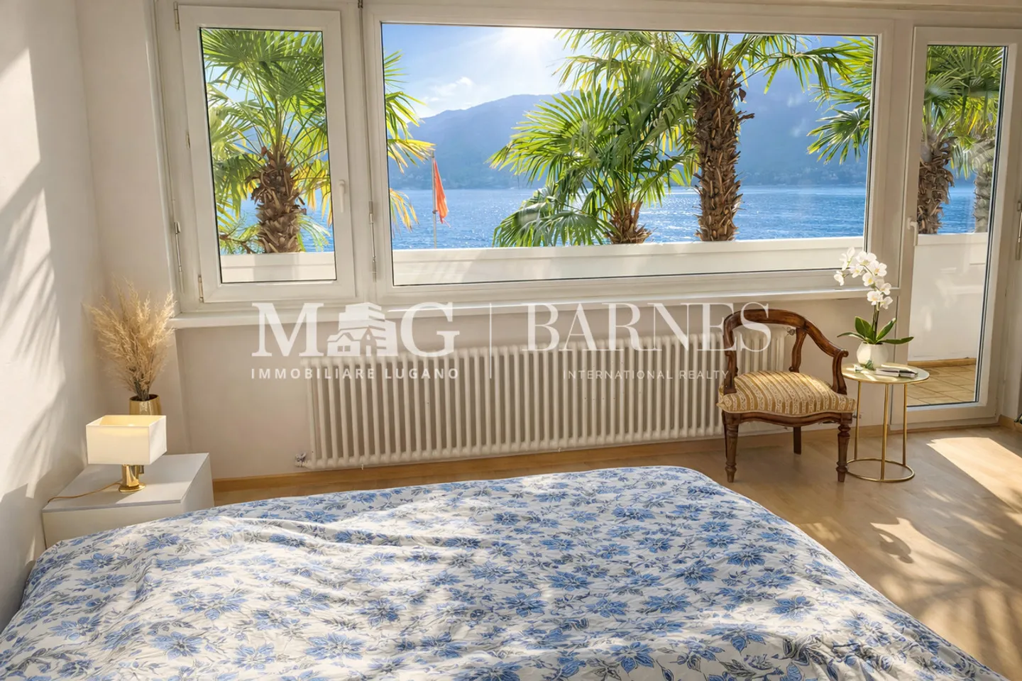 Lugano : Villa pieds-dans-l’eau avec vue sur le lac et darsene | 2ème résidence - Photo 9 sur 16