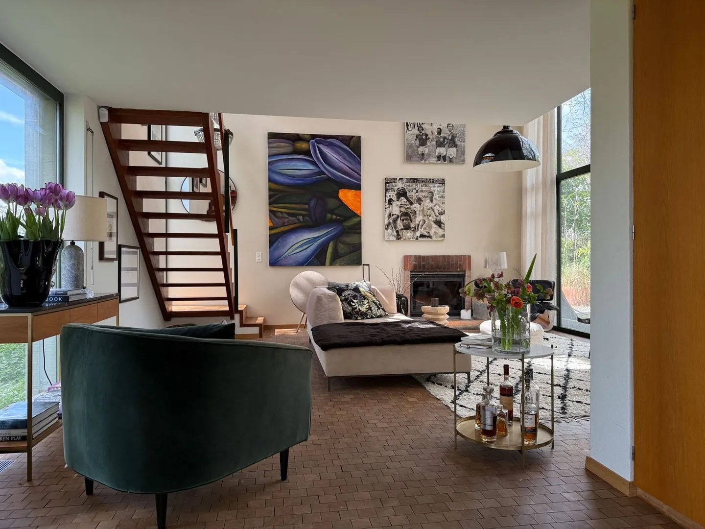 Freistehendes Haus mit Atelier - Foto 2 von 10