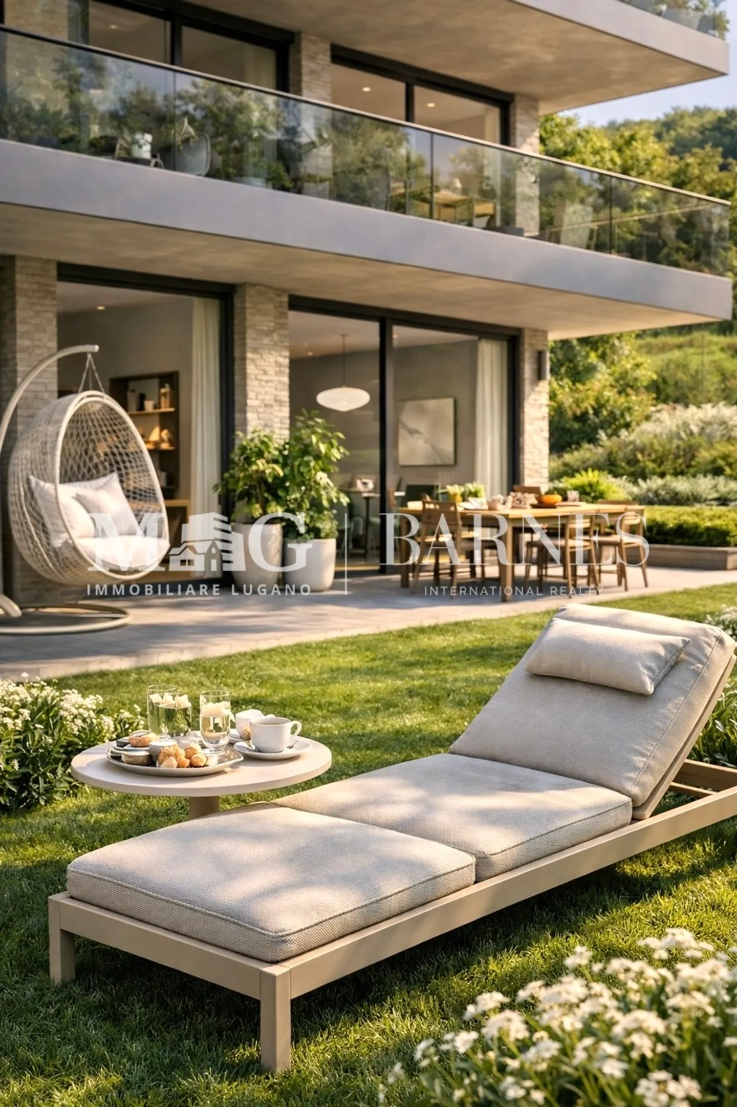 Lugano, Pregassona : Nouvel appartement 5.5 pièces avec jardin et vue - Photo 8 sur 9