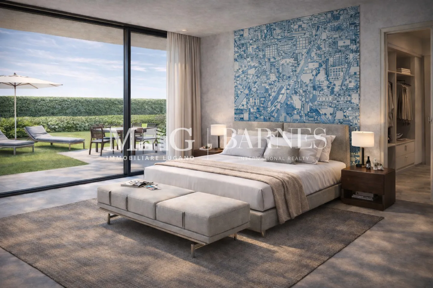 Lugano, Pregassona : Nouvel appartement 5.5 pièces avec jardin et vue - Photo 9 sur 9