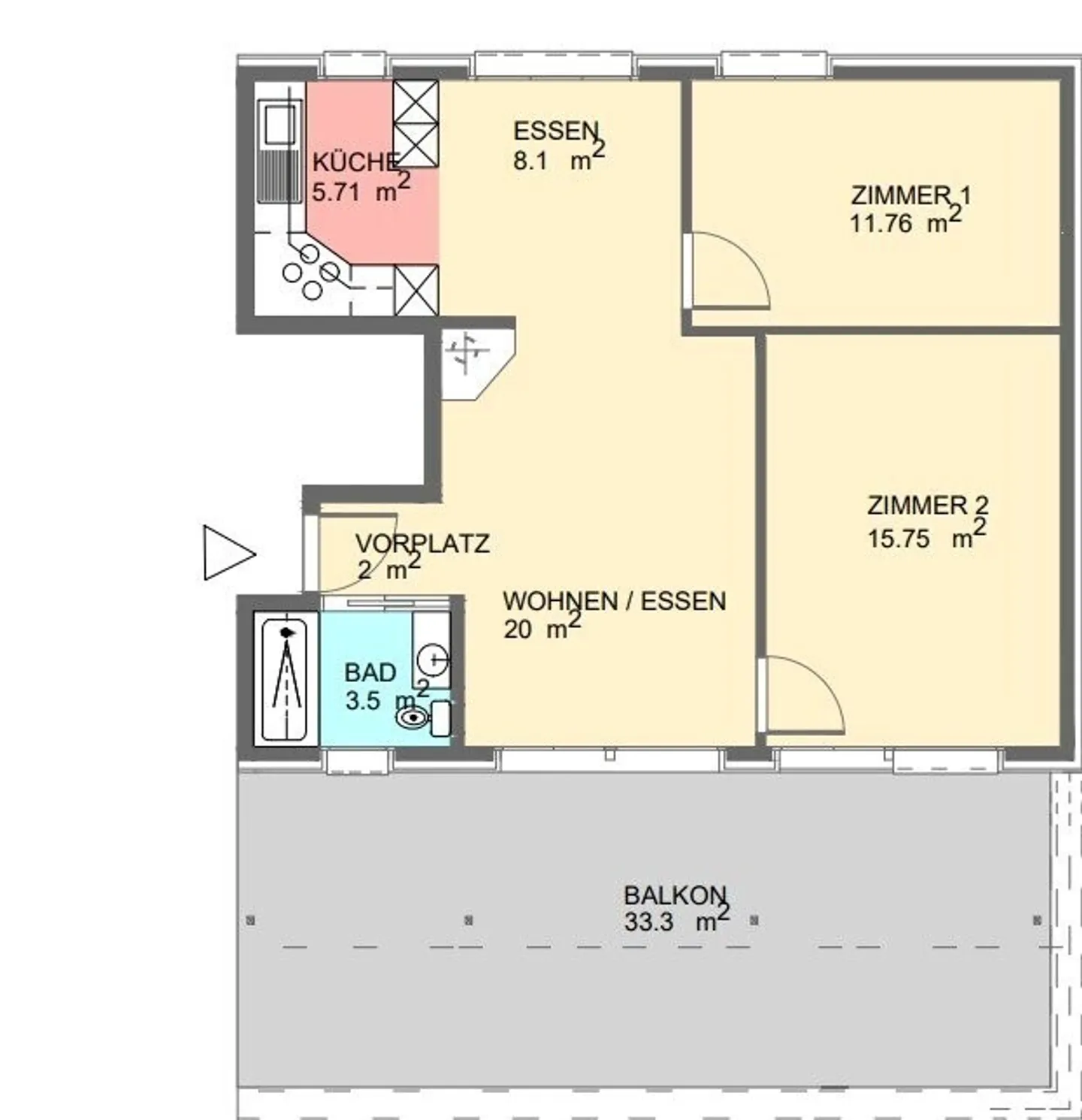 Wohnung mieten - Foto 8 von 9