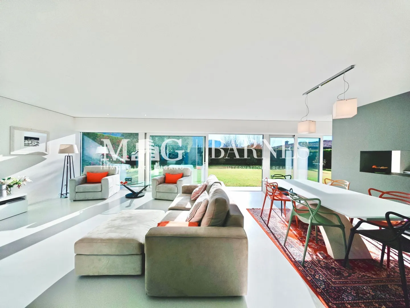 Lugano, Dino : Villa moderne avec jardin, terrasses et vue dégagée - Photo 4 sur 20