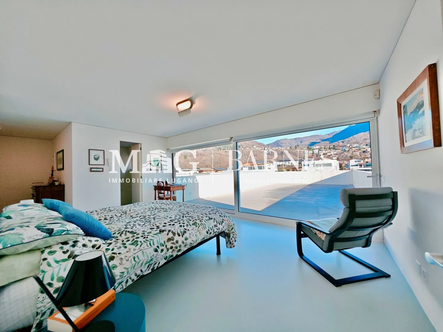 Lugano, Dino : Villa moderne avec jardin, terrasses et vue dégagée - Photo 17 sur 20