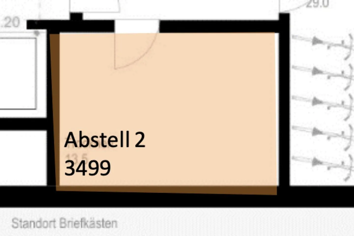 Grosser Abstellraum in MFH - Foto 1 von 3