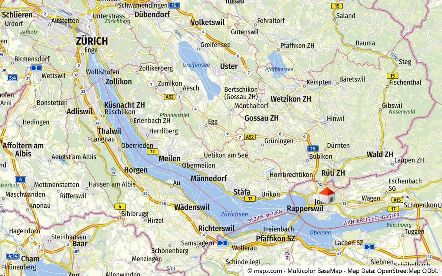 Appartamento elegante 3.5 stanze a Rapperswil-Jona - Foto 14 di 16