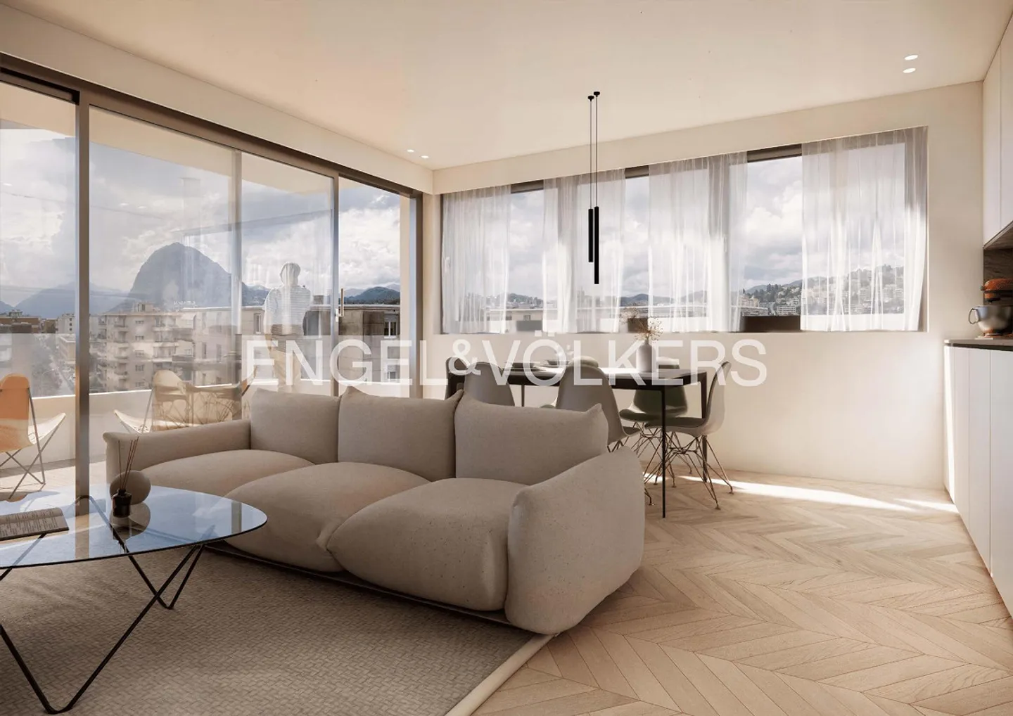 Neubauwohnungen in Viganello - Foto 1 von 6