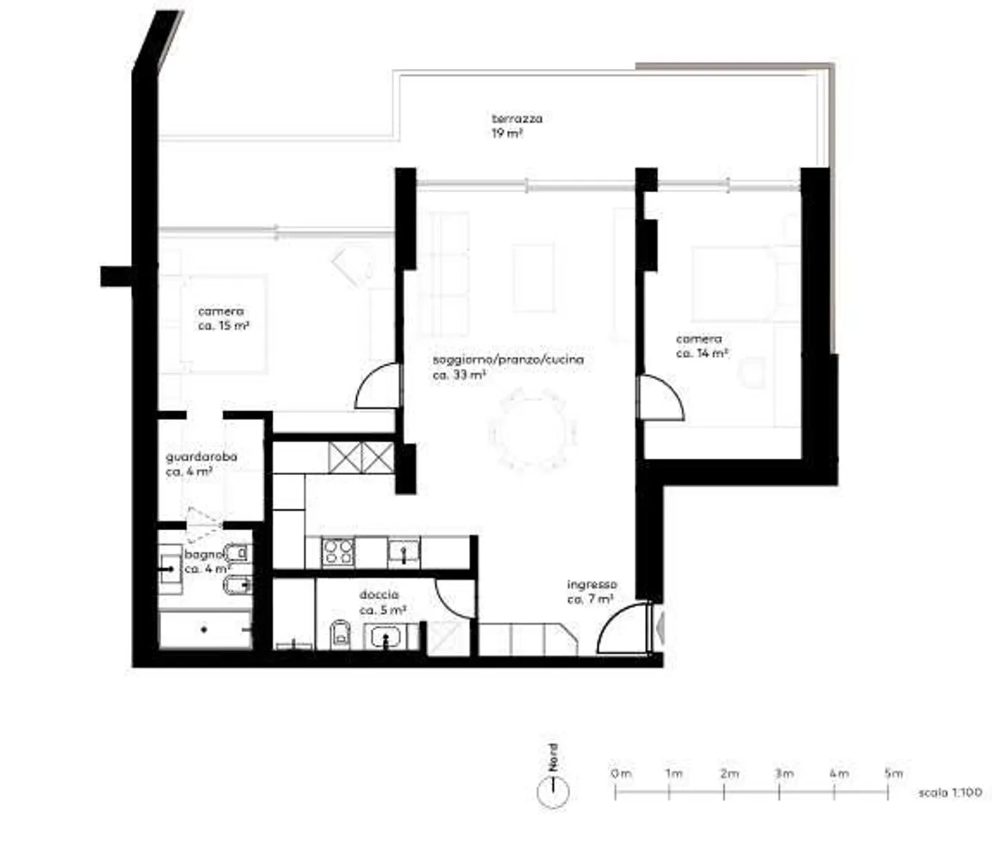 Appartamento elegante nella rinomata residenza Parco Lago - Foto 7 di 7