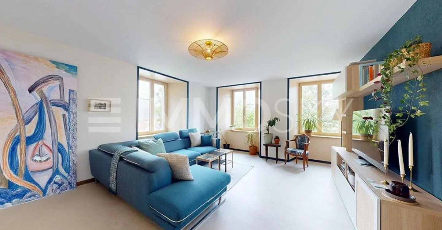 Appartement de 2,5 pièces spacieux à 15 min du Locle - Photo 1 of 5