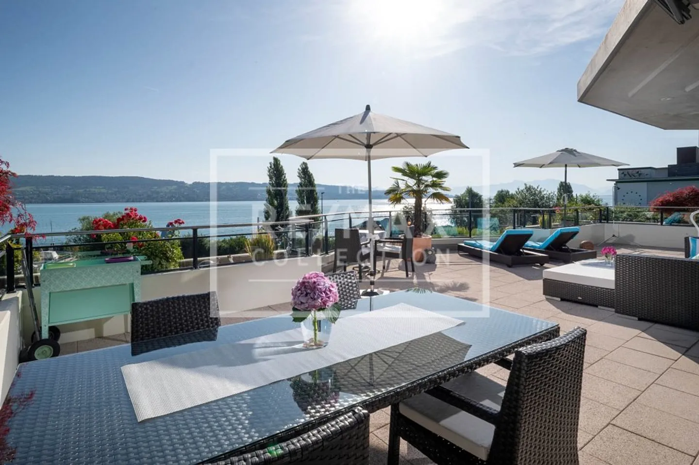 Appartamento terrazza unico di 4,5 stanze con vista lago e carattere benessere - Foto 8 di 13
