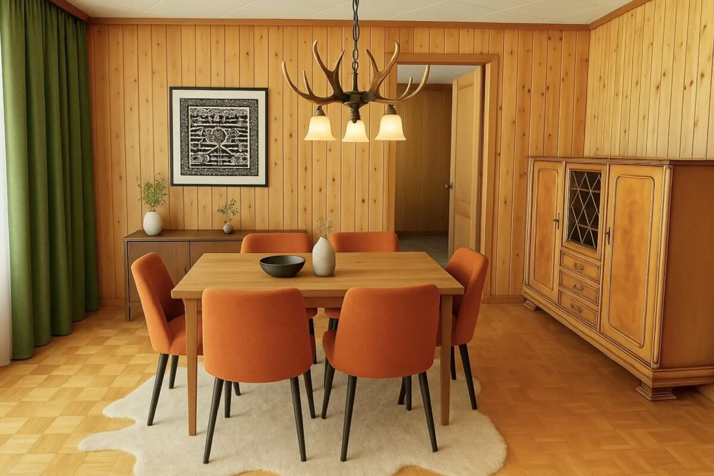 CHARMANTE UND ZENTRALE 4.5-ZIMMER-WOHNUNG MIT WUNDERBARER BERGPANORAMASICHT - Photo 1 sur 9