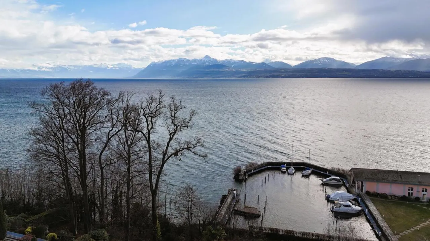 Magnifique appartement en viager occupé sans loyer. Vue sur le lac et port privé. - Photo 33 sur 34