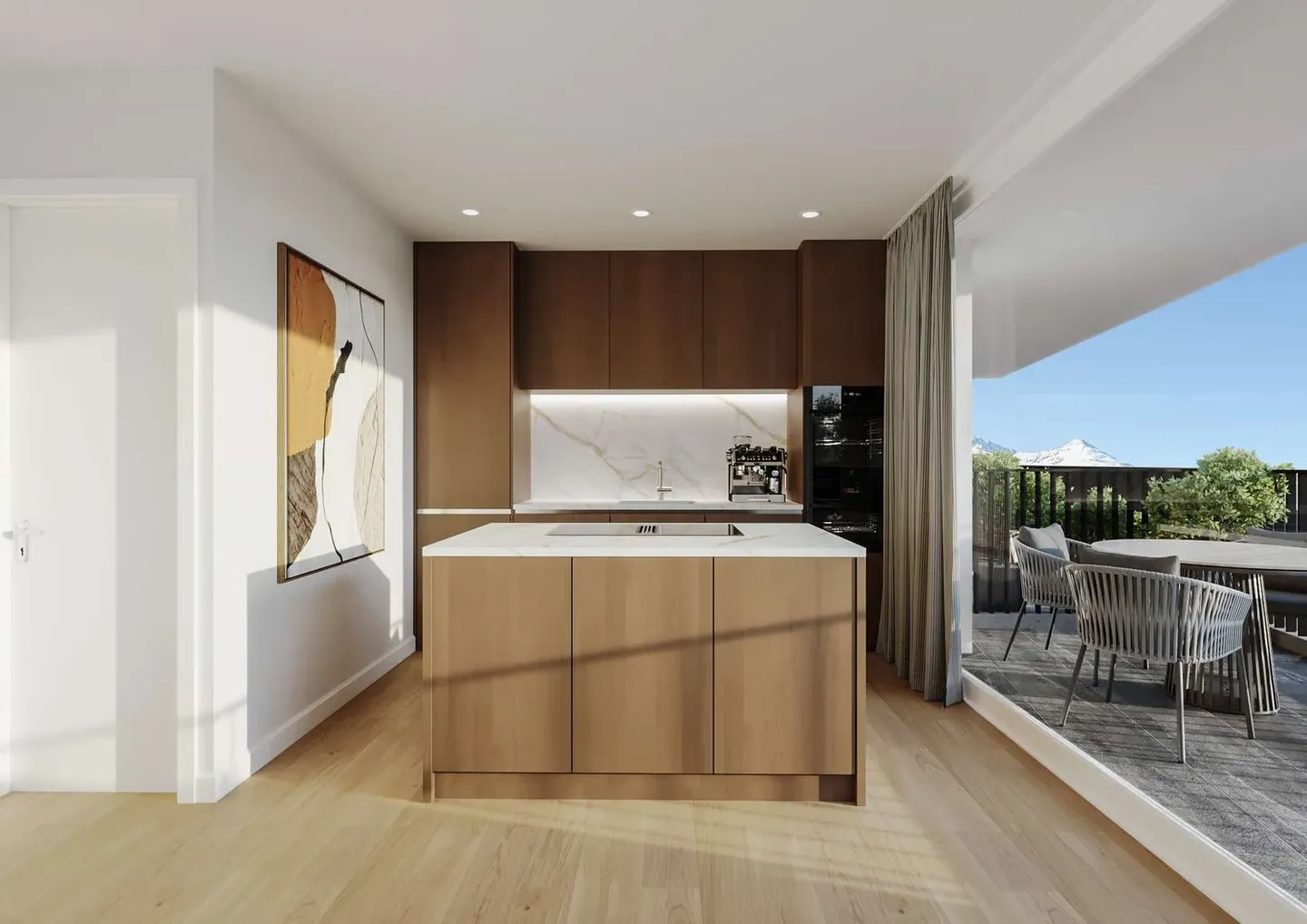 Appartement neuf de luxe 4 1/2 pièces - Photo 5 sur 6