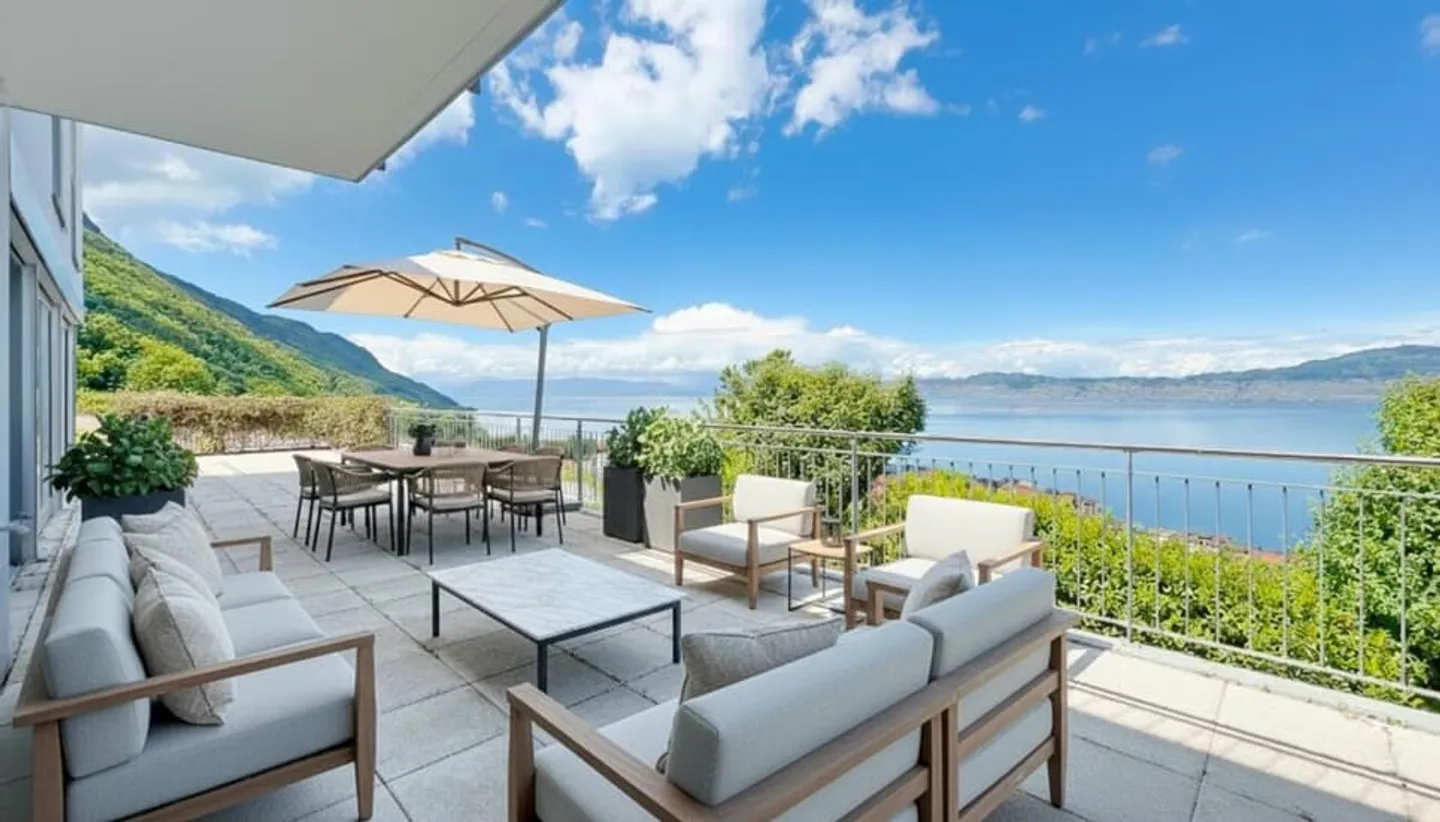 Stupenda casa di architetto con magnifica vista sul Lago di Ginevra! - Foto 9 di 13