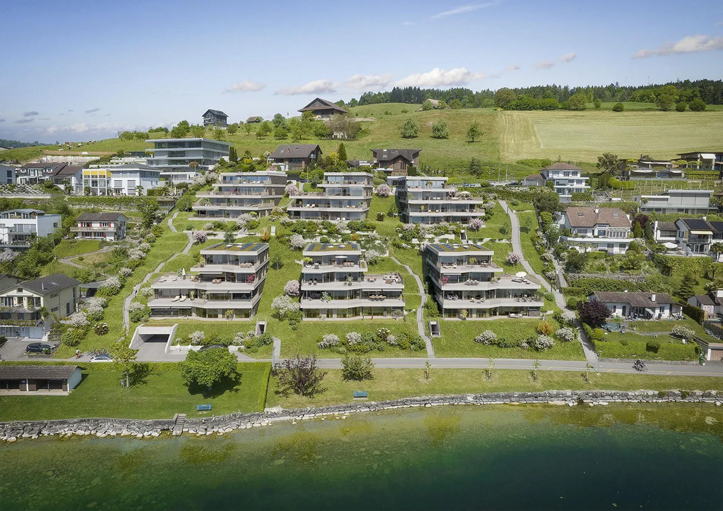 Luxurious 3.5 Room Terrace Apartment with Grand Lake and Mountain View - Photo 7 of 8