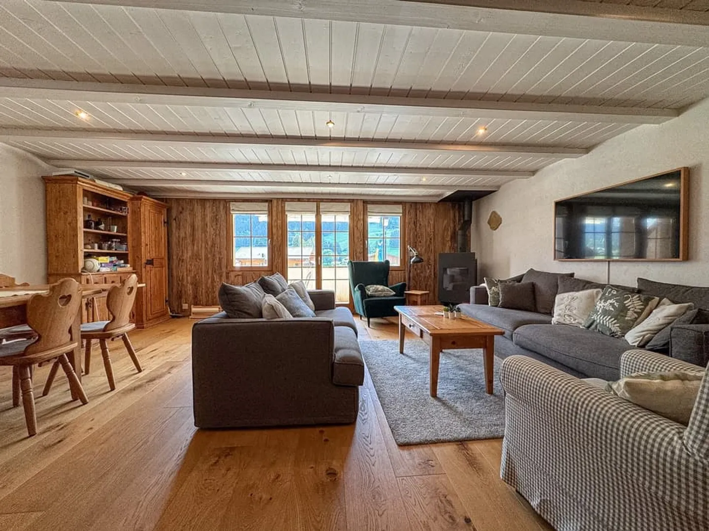 Zu verkaufen, hochwertiges Duplex-Apartment im Zentrum des Dorfes Diablerets! - Foto 1 von 13