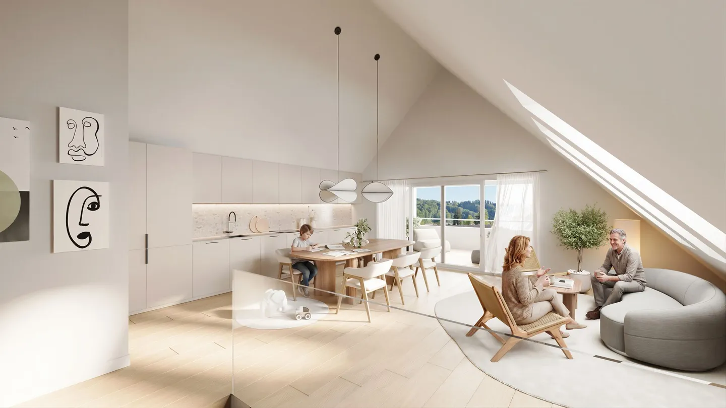 Penthouse Exclusif avec Ascenseur - Photo 2 sur 8