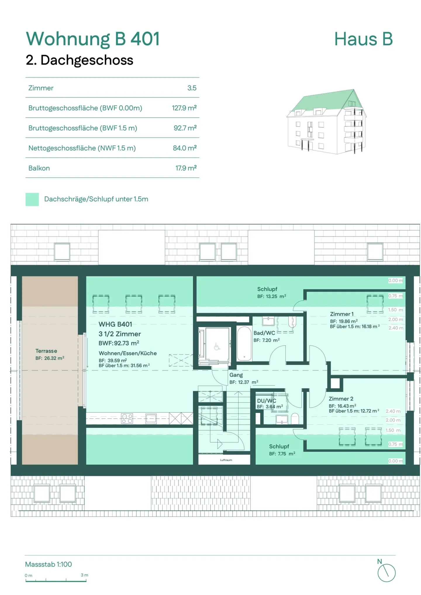 Penthouse Exclusif avec Ascenseur - Photo 7 sur 8