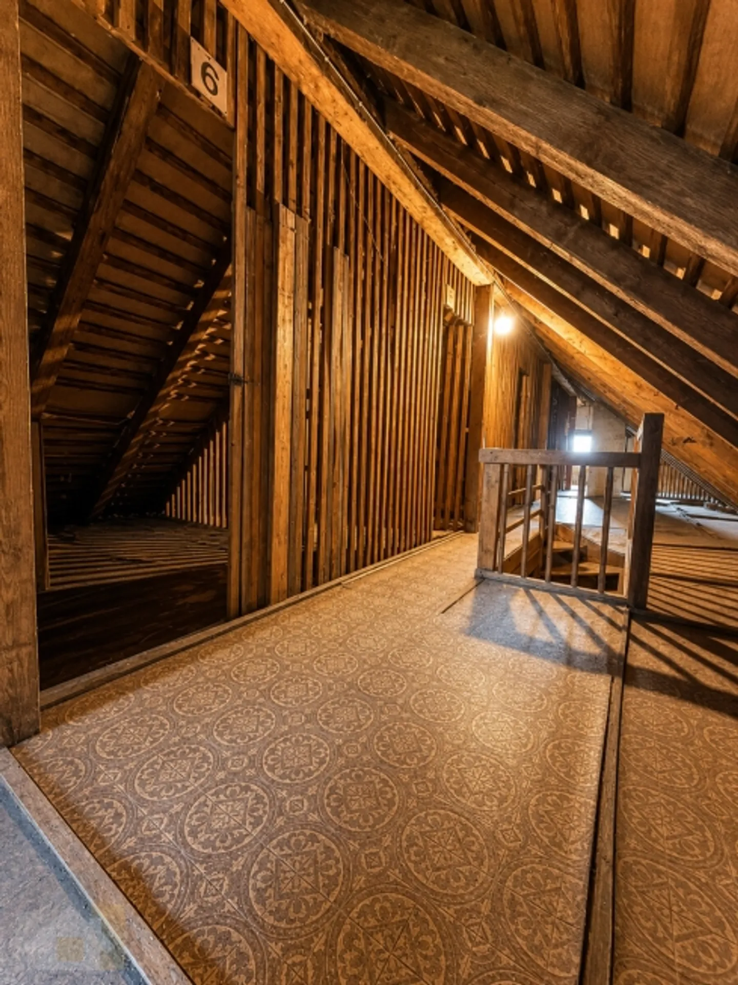 Attic / Floor as Storage, Unheated, Only for Quiet Storage Purposes - Photo 1 of 1