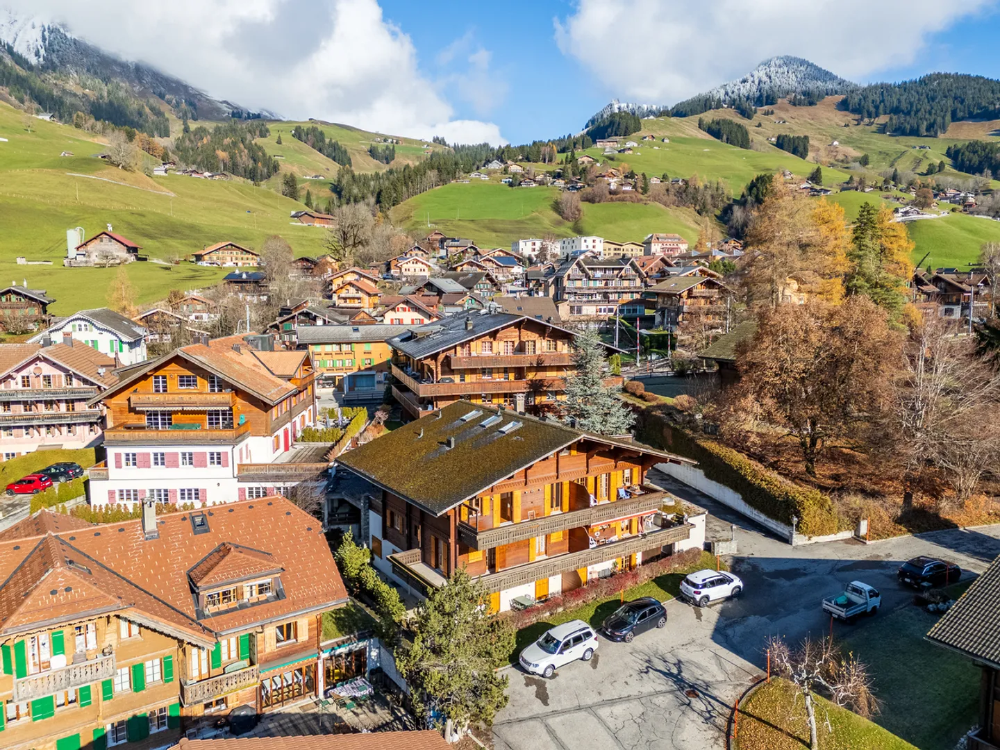Semi-Detached House with Panoramic View, 20 Minutes from Gstaad - Photo 16 of 33