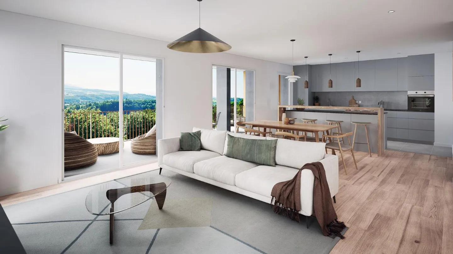 Appartement avec 4,5 pièces au 6ème étage - Unité 22 - Photo 1 sur 13