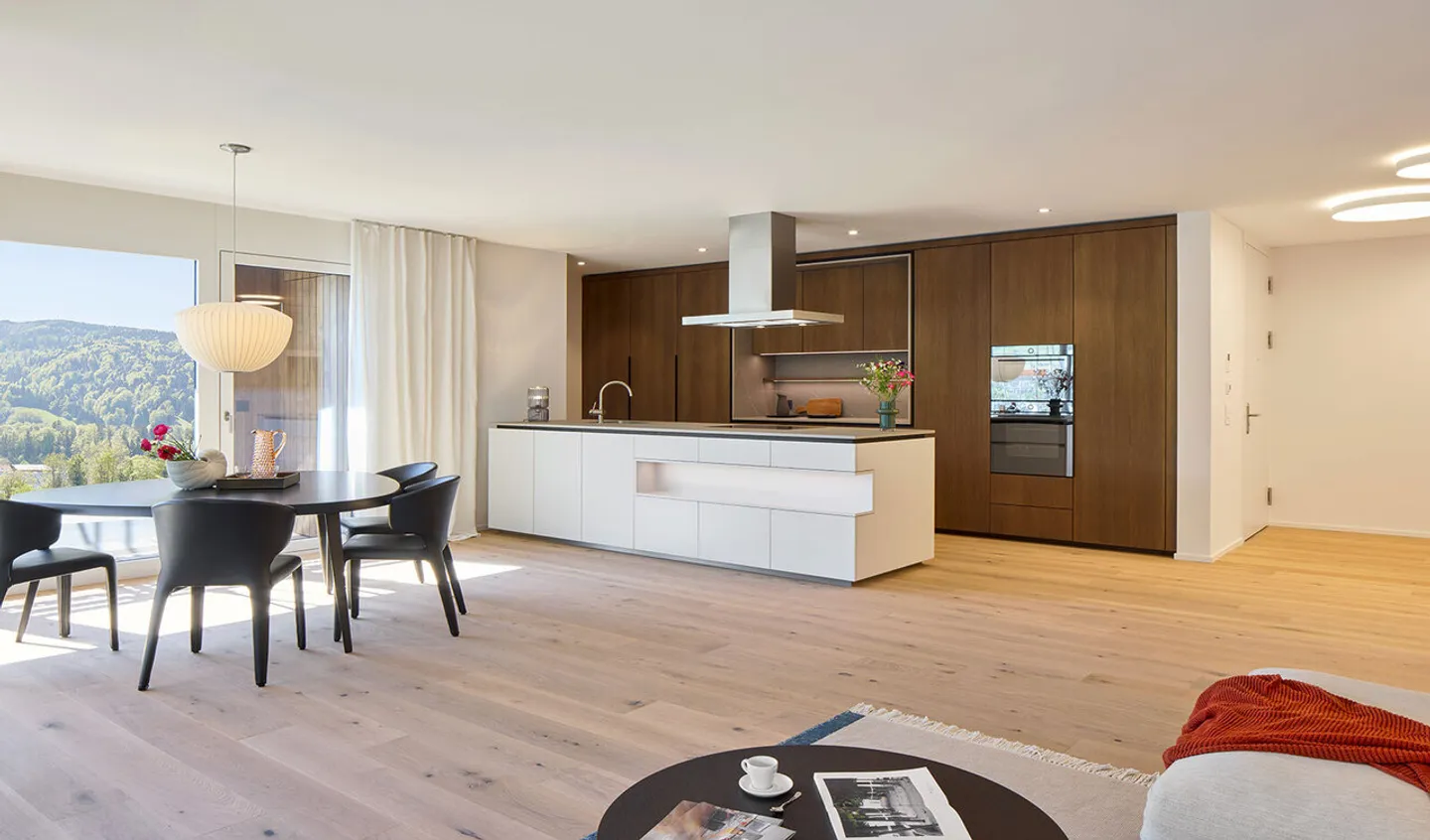 High-quality 5½-room new apartment with panoramic view - Photo 2 of 4