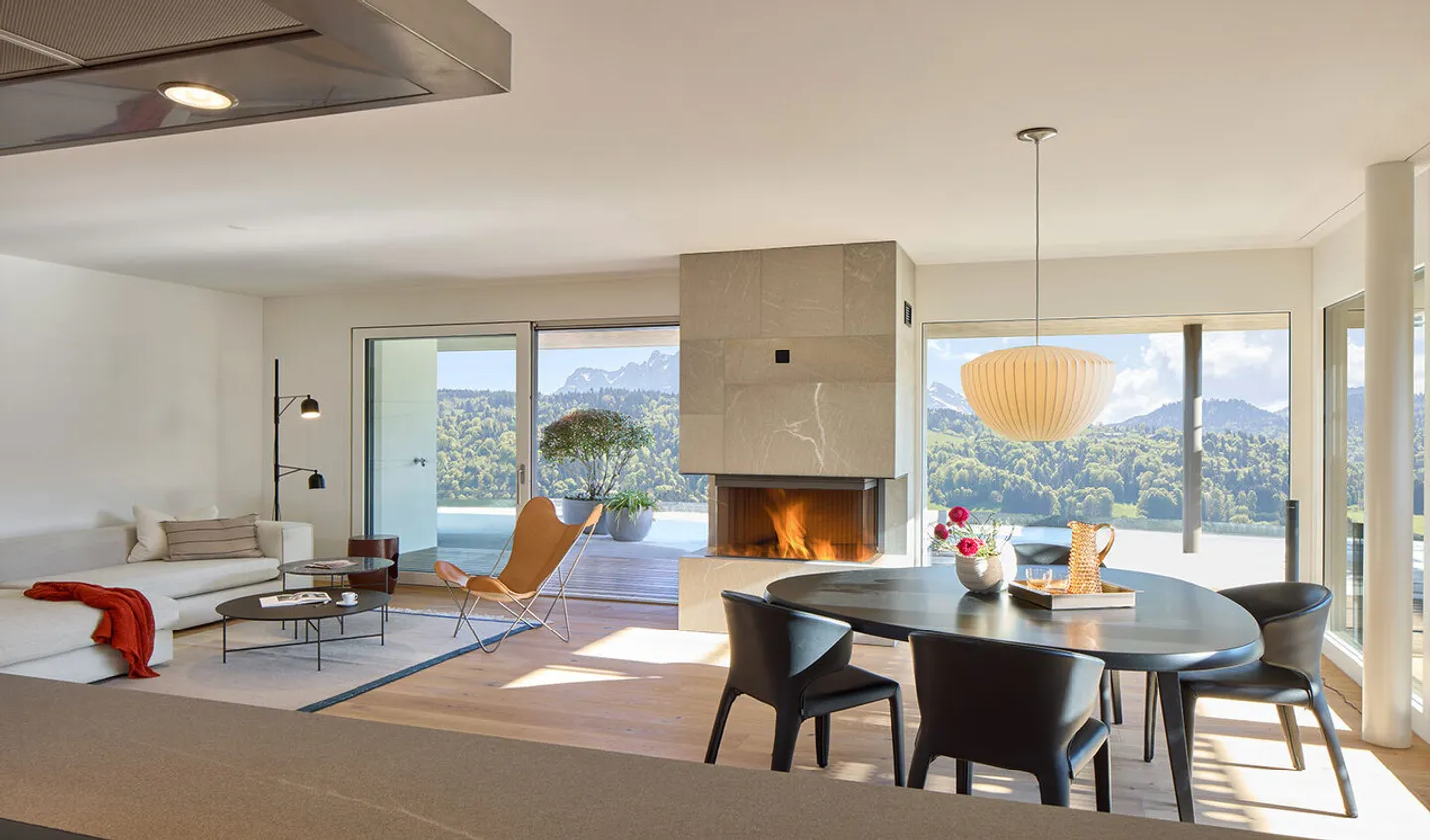 High-quality 5½-room new apartment with panoramic view - Photo 1 of 4