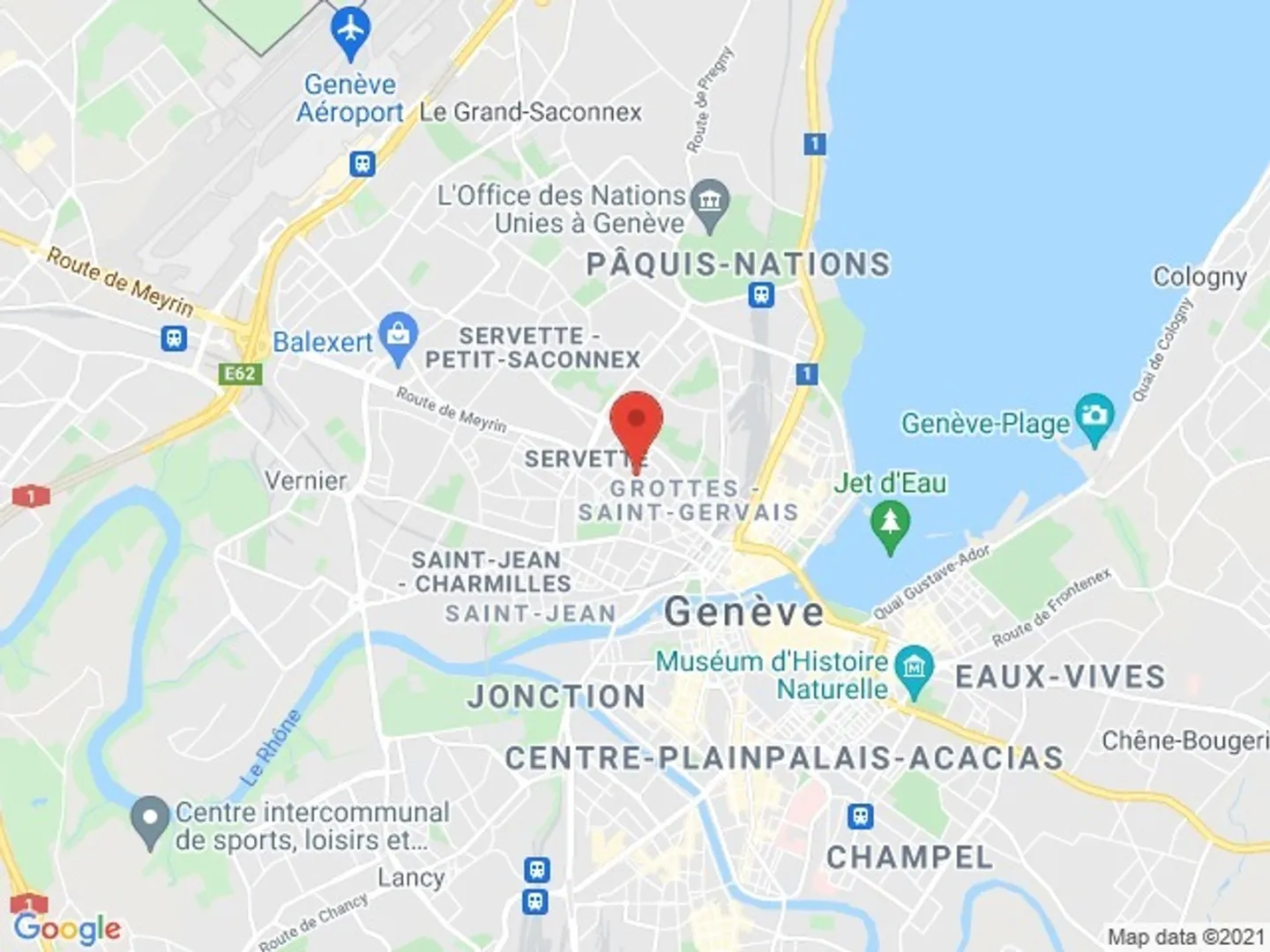 3.5 rooms on the 1st floor in the center of Geneva - Photo 8 of 8