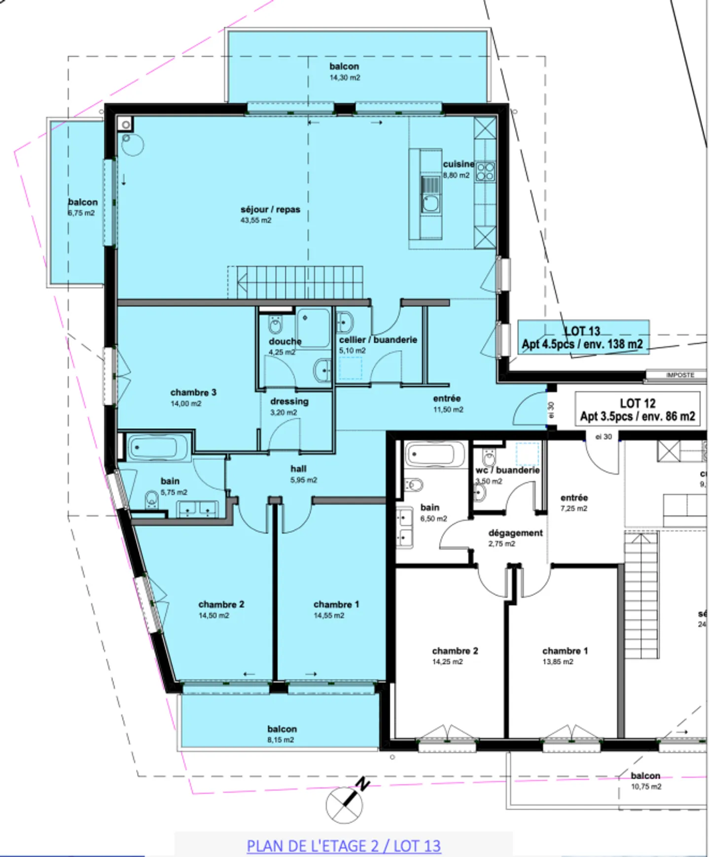 Neue 5,5-Zimmer-Wohnung - Foto 4 von 6