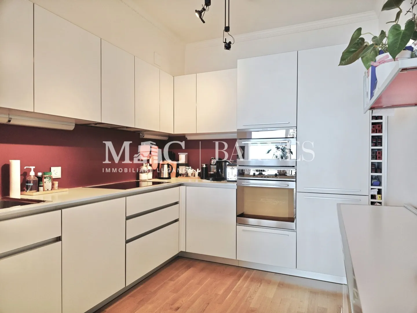 Lugano : Appartement 4.5 pièces avec terrasse et jardin vue sur le lac - Photo 9 sur 24