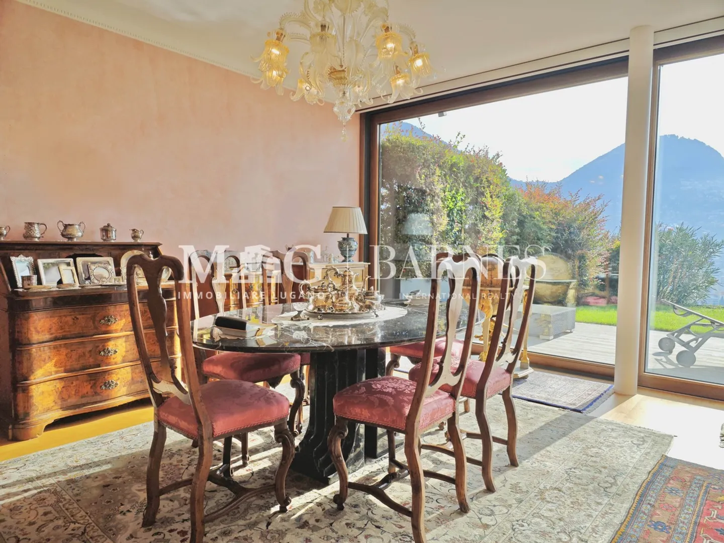 Lugano : Appartement 4.5 pièces avec terrasse et jardin vue sur le lac - Photo 10 sur 24