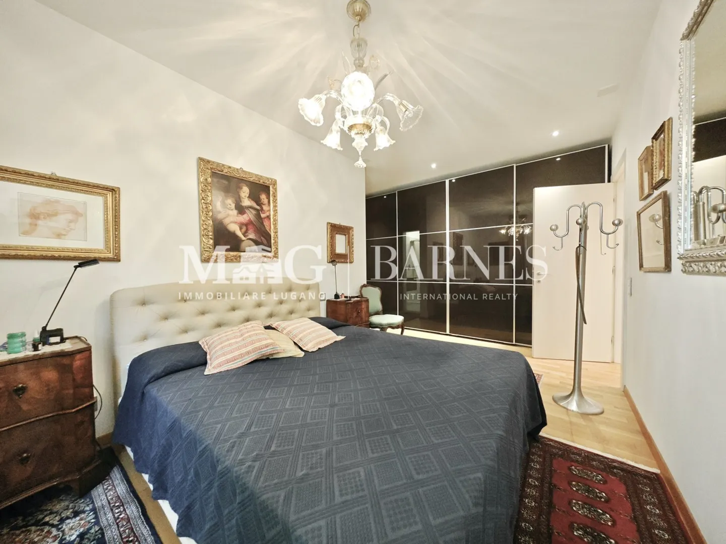 Lugano : Appartement 4.5 pièces avec terrasse et jardin vue sur le lac - Photo 15 sur 24