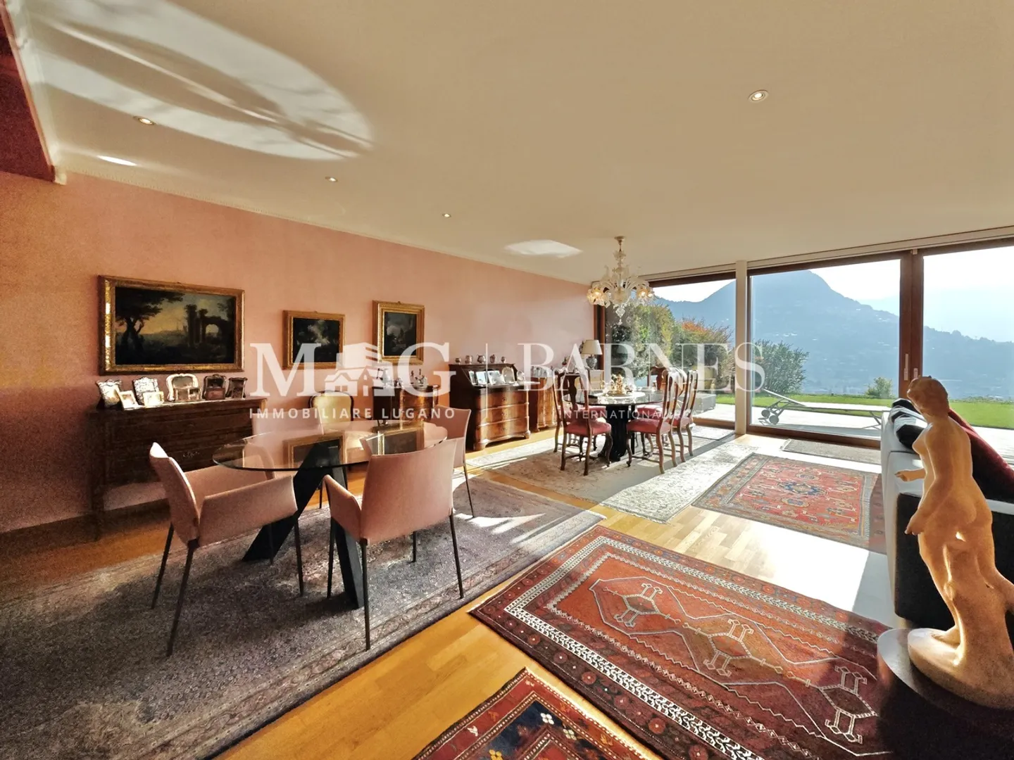 Lugano : Appartement 4.5 pièces avec terrasse et jardin vue sur le lac - Photo 4 sur 24