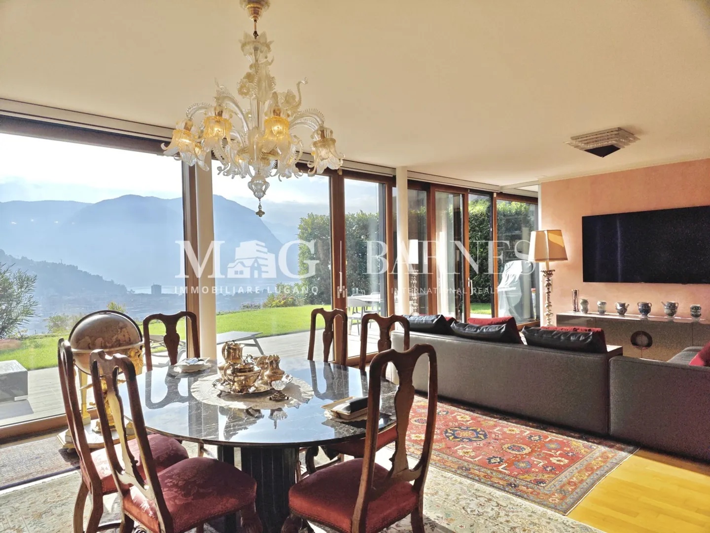 Lugano : Appartement 4.5 pièces avec terrasse et jardin vue sur le lac - Photo 19 sur 24