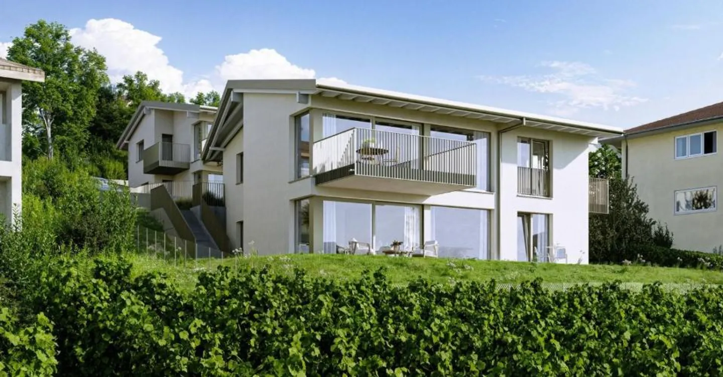 Vista lago per 4,5 stanze ad Auvernier. - Foto 3 di 13