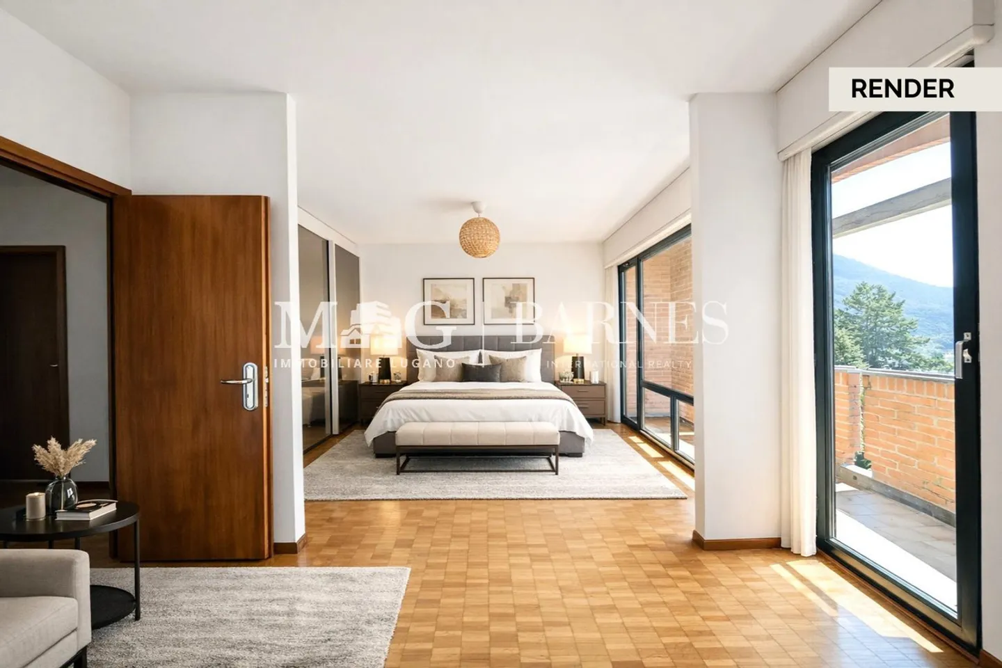 Lugano: Villa mit Seeblick und privatem Garten - Foto 17 von 23